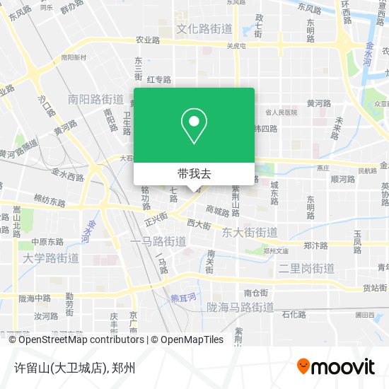 许留山(大卫城店)地图