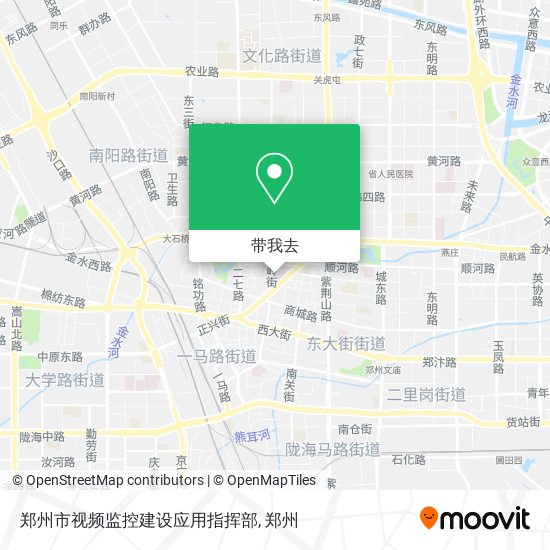 郑州市视频监控建设应用指挥部地图