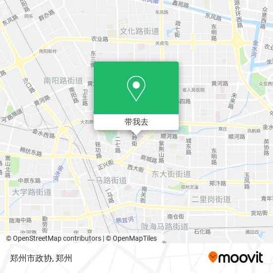 郑州市政协地图