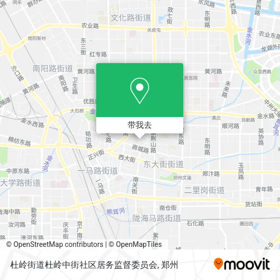 杜岭街道杜岭中街社区居务监督委员会地图