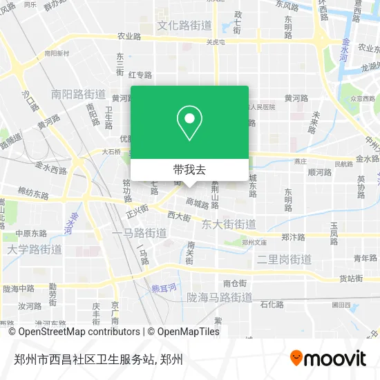 郑州市西昌社区卫生服务站地图
