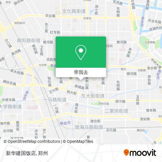 新华建国饭店地图