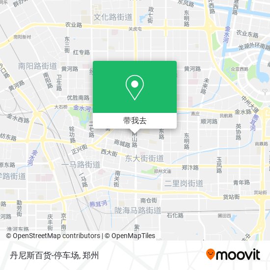 丹尼斯百货-停车场地图