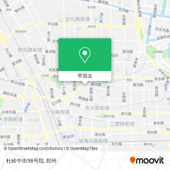 杜岭中街58号院地图
