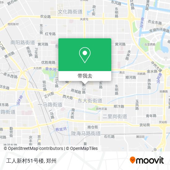 工人新村51号楼地图