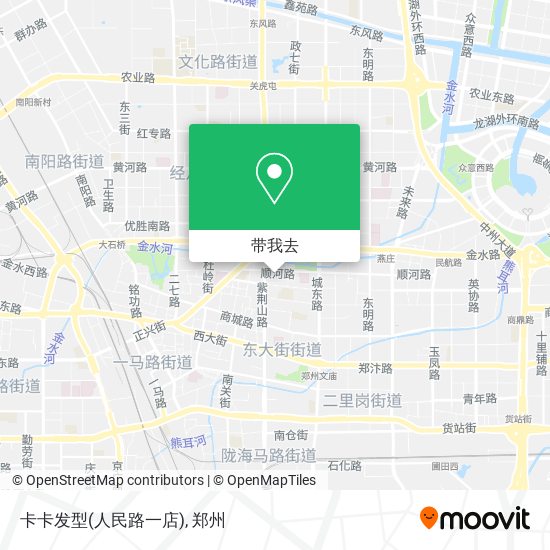 卡卡发型(人民路一店)地图