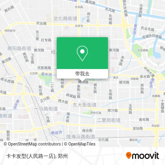 卡卡发型(人民路一店)地图
