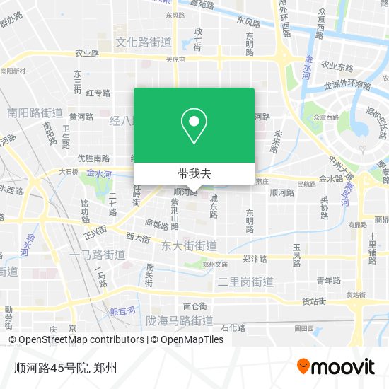 顺河路45号院地图