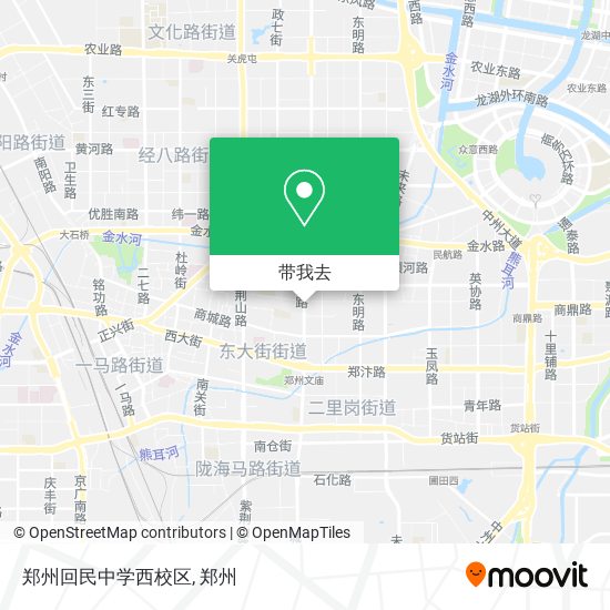 郑州回民中学西校区地图