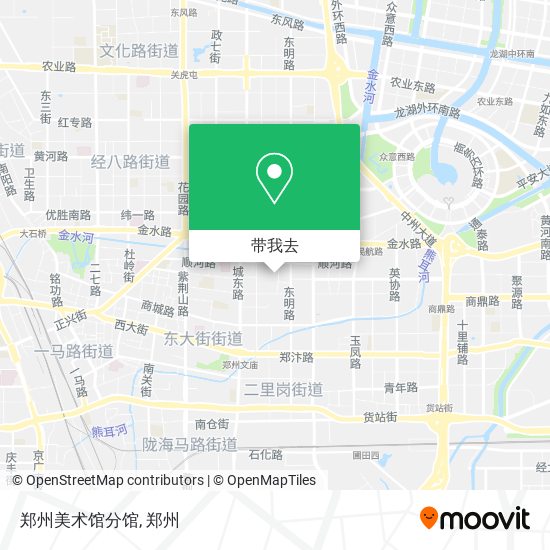 郑州美术馆分馆地图