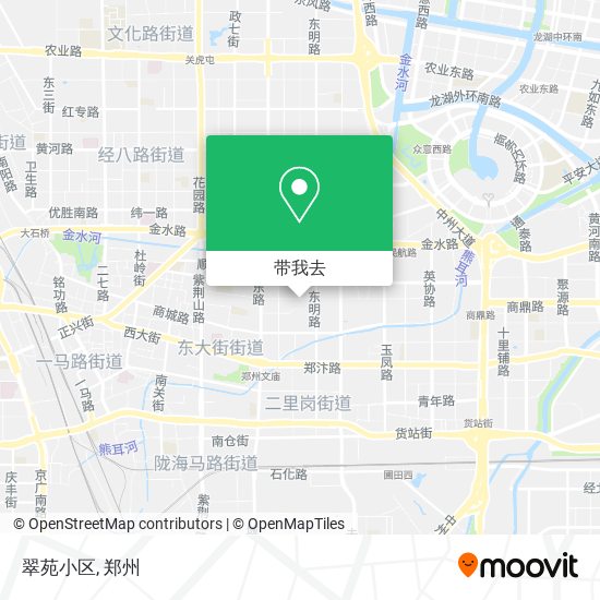 翠苑小区地图
