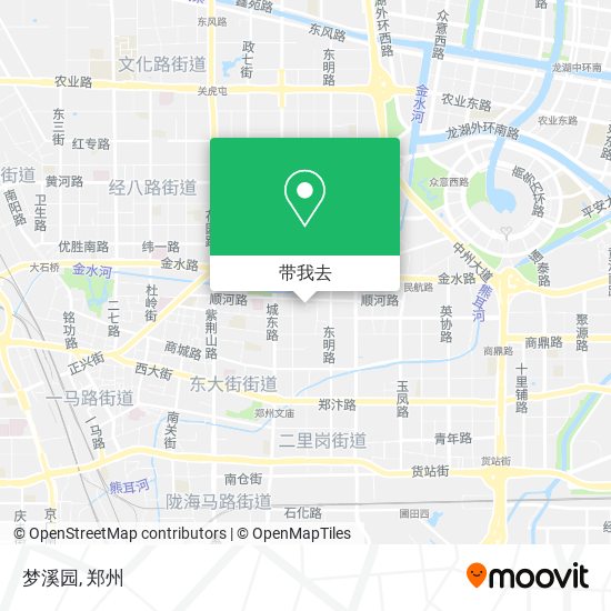 梦溪园地图
