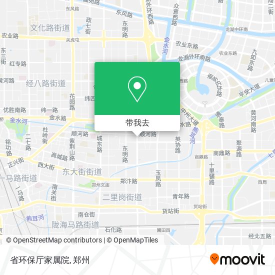 省环保厅家属院地图