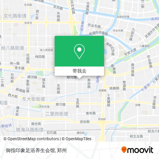 御指印象足浴养生会馆地图