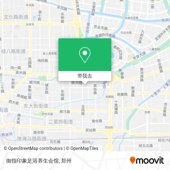 御指印象足浴养生会馆地图