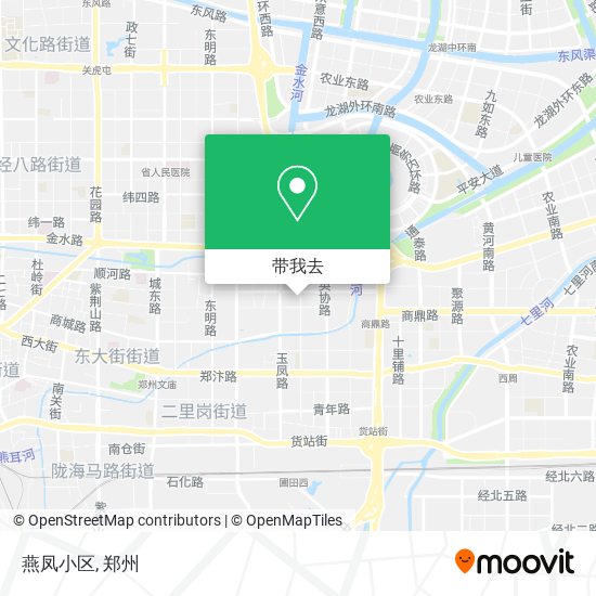 燕凤小区地图