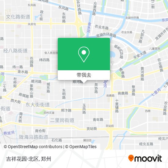 吉祥花园-北区地图