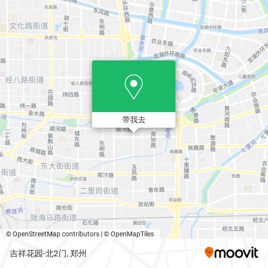 吉祥花园-北2门地图