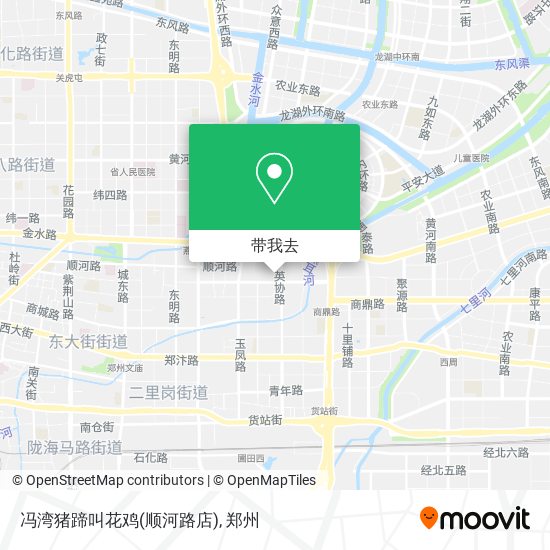 冯湾猪蹄叫花鸡(顺河路店)地图
