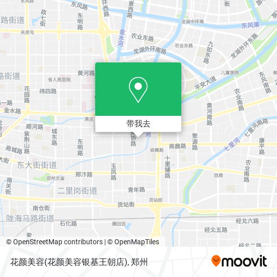 花颜美容(花颜美容银基王朝店)地图