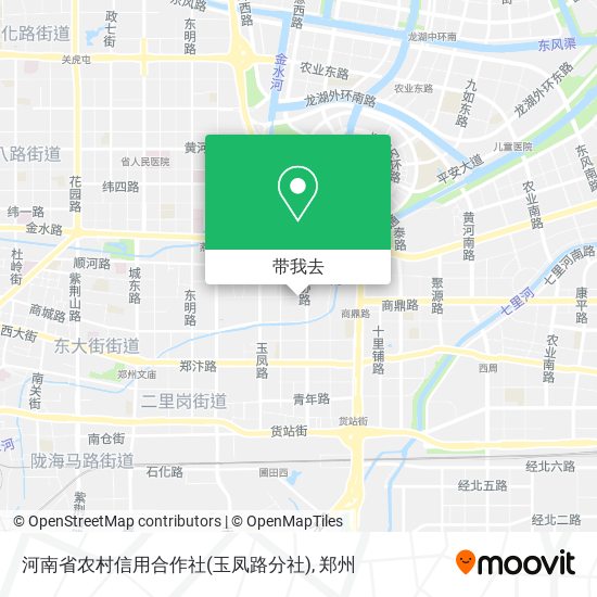 河南省农村信用合作社(玉凤路分社)地图