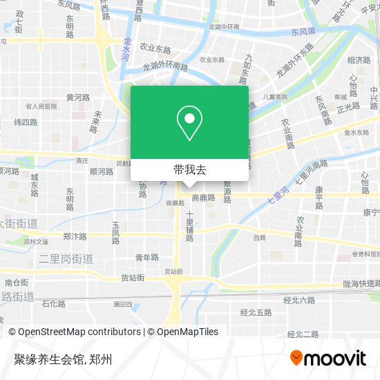 聚缘养生会馆地图