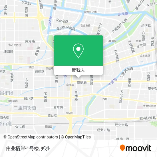 伟业栖岸-1号楼地图