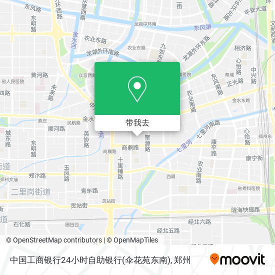 中国工商银行24小时自助银行(伞花苑东南)地图