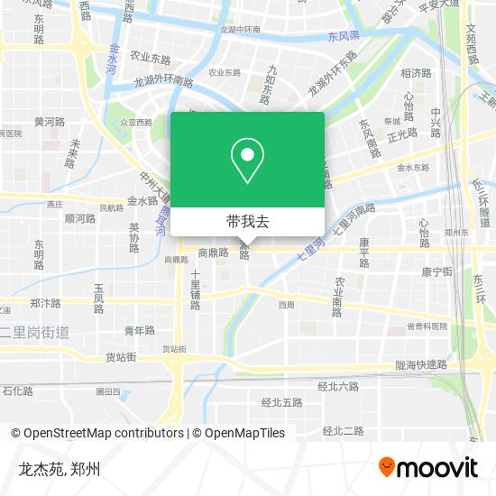 龙杰苑地图