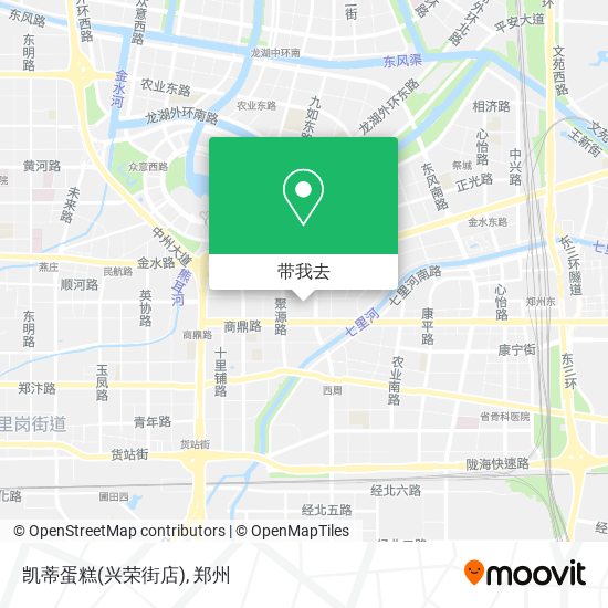 凯蒂蛋糕(兴荣街店)地图