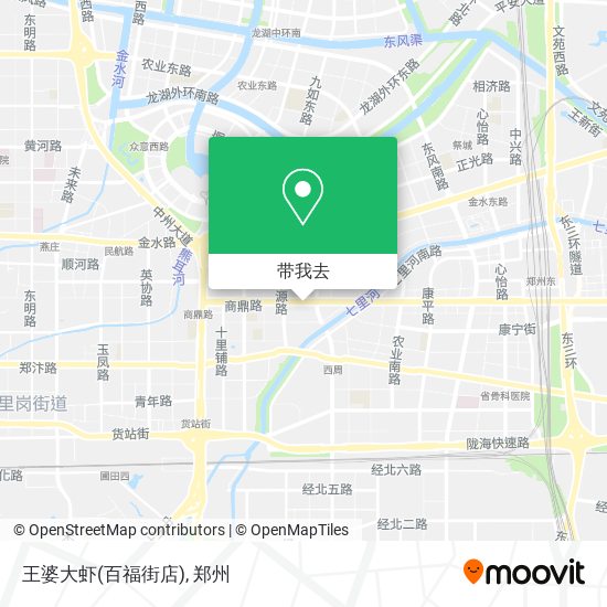 王婆大虾(百福街店)地图