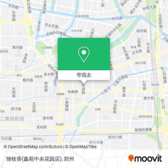 雏牧香(鑫苑中央花园店)地图