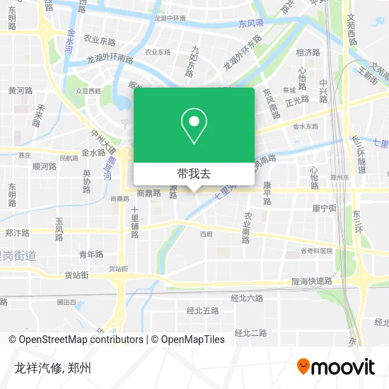 龙祥汽修地图