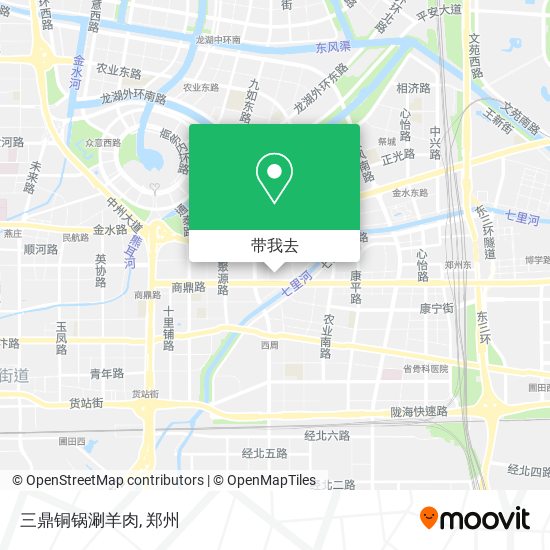 三鼎铜锅涮羊肉地图