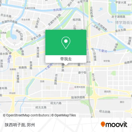 陕西哨子面地图