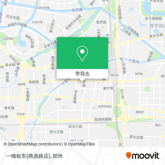 一嗨租车(商鼎路店)地图
