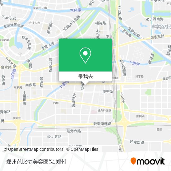 郑州芭比梦美容医院地图