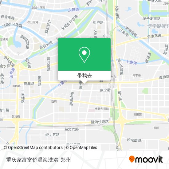 重庆家富富侨温海洗浴地图