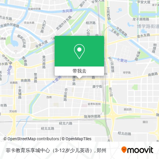 菲卡教育乐享城中心（3-12岁少儿英语）地图