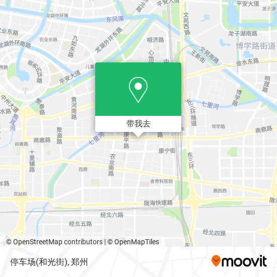 停车场(和光街)地图