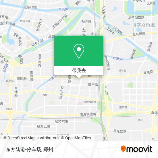 东方陆港-停车场地图