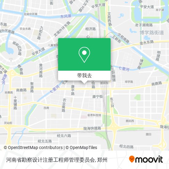 河南省勘察设计注册工程师管理委员会地图