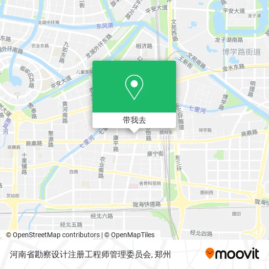 河南省勘察设计注册工程师管理委员会地图