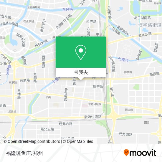 福隆斑鱼庄地图