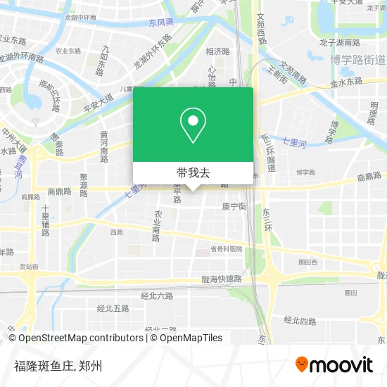 福隆斑鱼庄地图