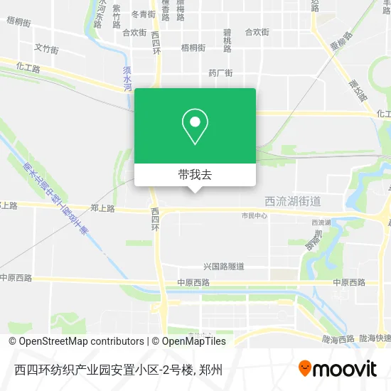 西四环纺织产业园安置小区-2号楼地图