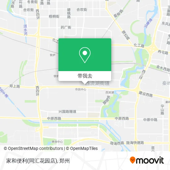 家和便利(同汇花园店)地图