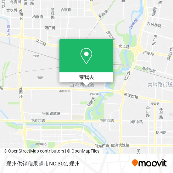 郑州供销信果超市NO.302地图