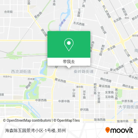 海森陈五园景湾小区-1号楼地图