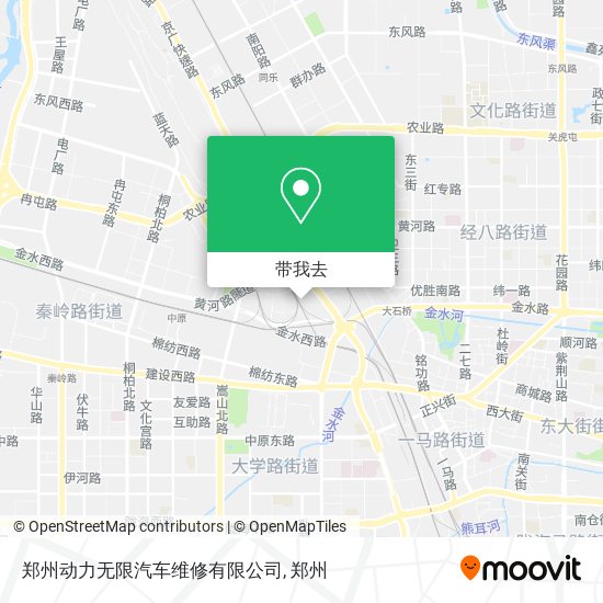 郑州动力无限汽车维修有限公司地图
